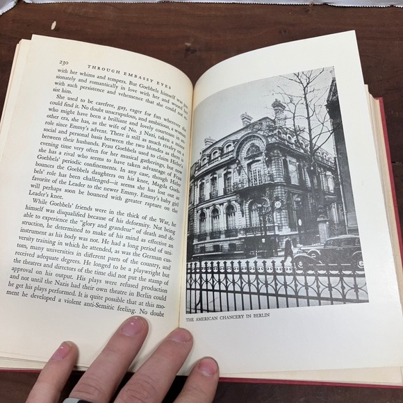 Through Embassy Eyes Martha Dodd 1939 Third Printing Political History Harcourt - Picture 6 of 8
